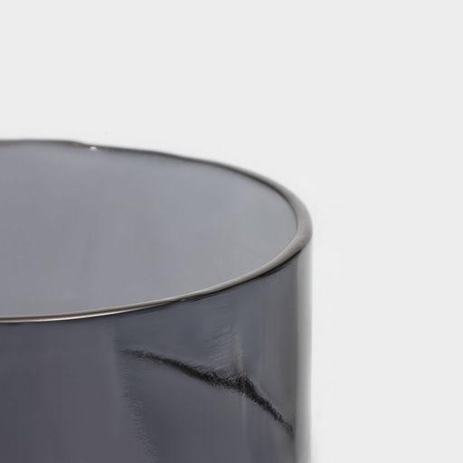 Банка Magistro Эко, 620 мл, ручка, трубочка, с бамбуковой крышкой, стекло, прозрачная, чёрная  фото 7