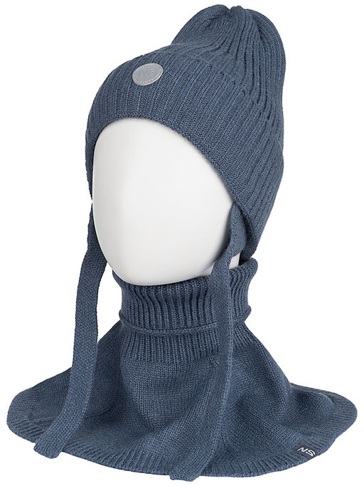 Комплект (шапка и манишка) 12з16024 цикламен - Nikastyle фото 29