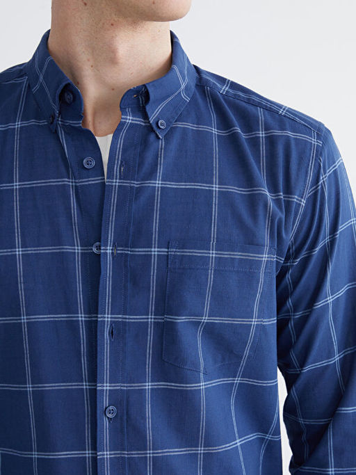 Regular Fit Ekose Erkek G?mlek