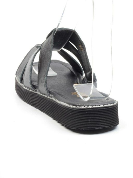 08-K18 BLACK Сандалии женские (натуральная кожа) - Фабричный китай фото 8