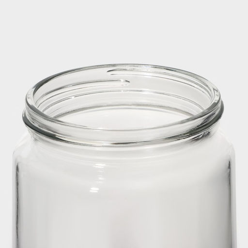 Банка для сыпучих с металлической крышкой «Вока», 1.5 л, стекло