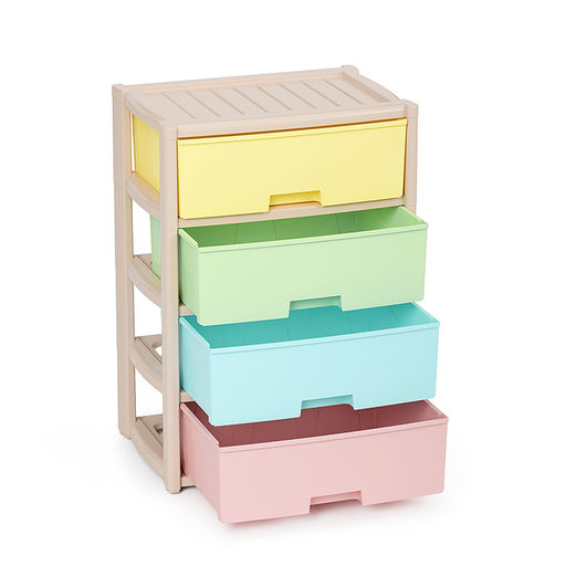 Комод "Колорит" 4-х секцион. широкий (цветной)