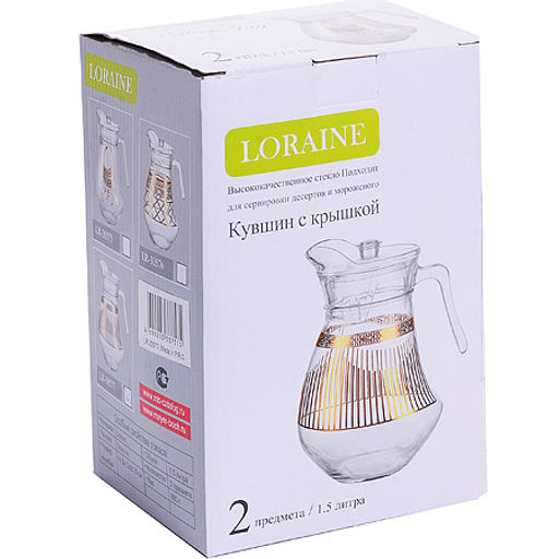 30576 Кувшин с крышкой 1,5л индивид упак.LR(х8) - Mayer&boch фото 4