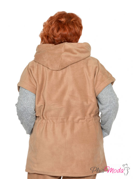 Жилет Модель №2108 размеры 44-84 - Plusmoda фото 4