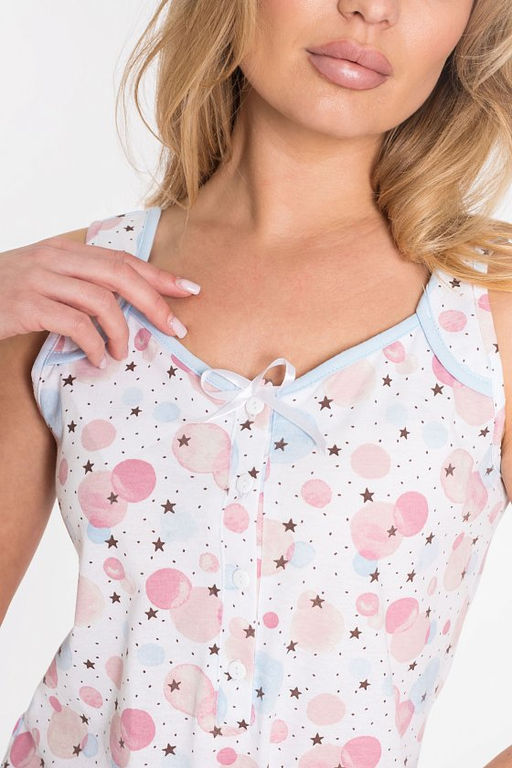 Сорочка М32060ж Белый - Елена фото 3