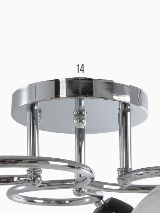 Люстра 12274/3CR, 3×40 Вт, E27, 50×50×23 см