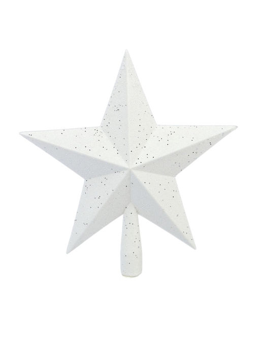 Цена за 2 шт. Звезда на ёлку (верхушка) млечный путь, 2222 см, белый