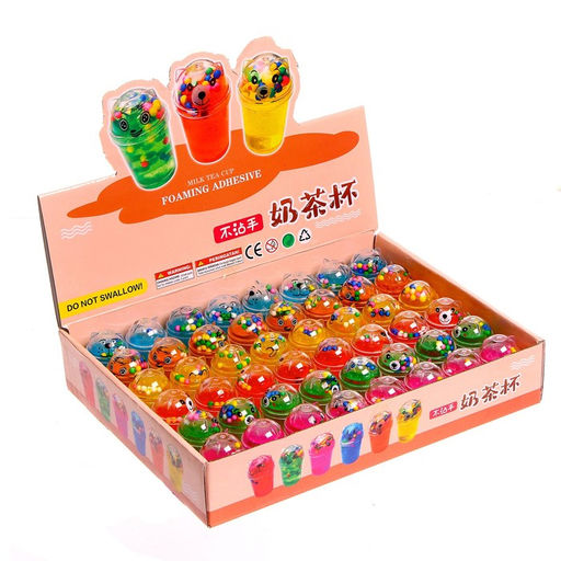 Цена за 48 шт. Лизун - слайм Напиток, цвета МИКС - Funny toys фото 4