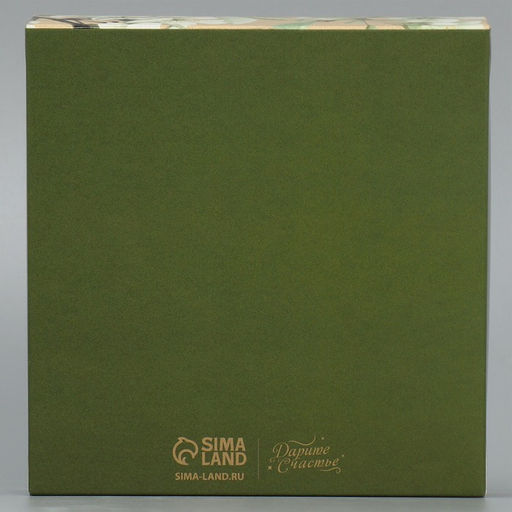 Цена за 5 шт. Кондитерская упаковка, коробка «With love», 14×14×3.5 см