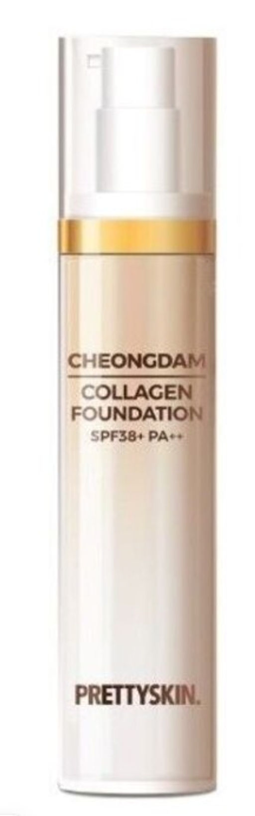 Тональный крем с коллагеном №21 Ivory(Слоновая кость) - Cheongdam Collagen Foundation SPF38+/PA++, 50 мл