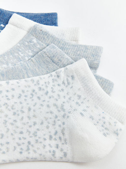 Desenli Kad?n Patik ?orap 5li