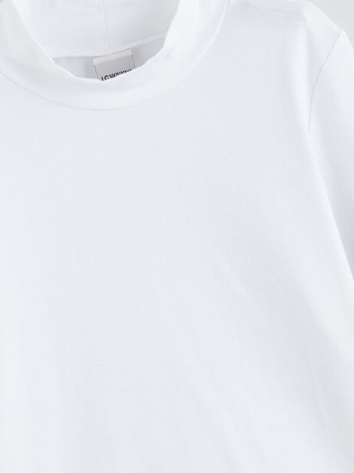 Yar?m Bal?k?? Yaka K?z ?ocuk Ti??rt