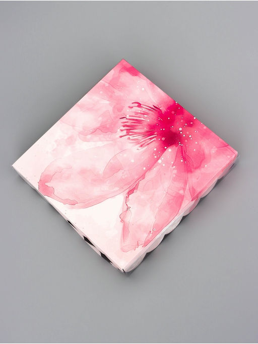 Цена за 5 шт. Коробка для печенья С Любовью, 18?18?3 см