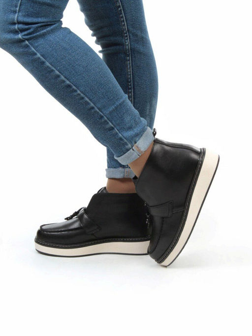 01-5172-1 Ботинки демисезонные (натуральная кожа, байка) - Фабричный китай фото 4