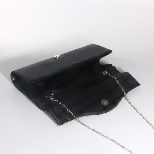 Сумка-клатч на магните, цвет чёрный - Simaland фото 6