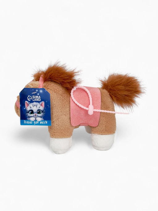 Мягкая игрушка Моя милая лошадка, 16 см, на подвесе - Simaland фото 4