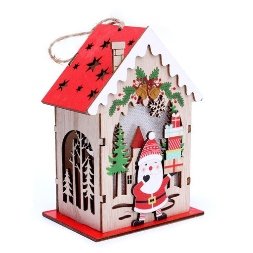 Декор с подсветкой Дед Мороз с подарками, 9 6 12.5 см - Simaland фото 4