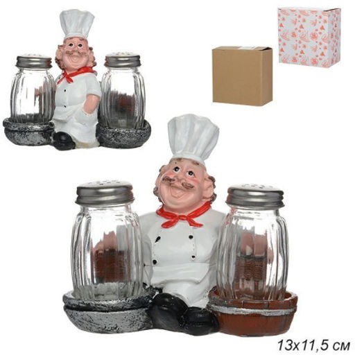 Набор для специй Повар 13х11,5 см / LY1050 /уп 48/ - Галеонтрейд фото 3