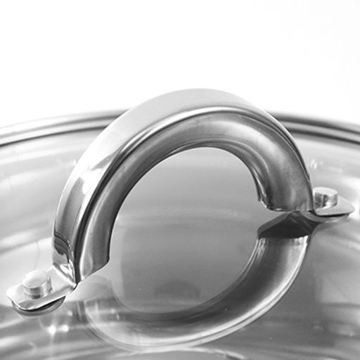 Кастрюля из нержавеющей стали "Elisa" 3,4л, д17см, h11,5см, s0,5мм, дно s2,5мм, двойное капсулированное дно, термоупаковка, Appetite (Китай)