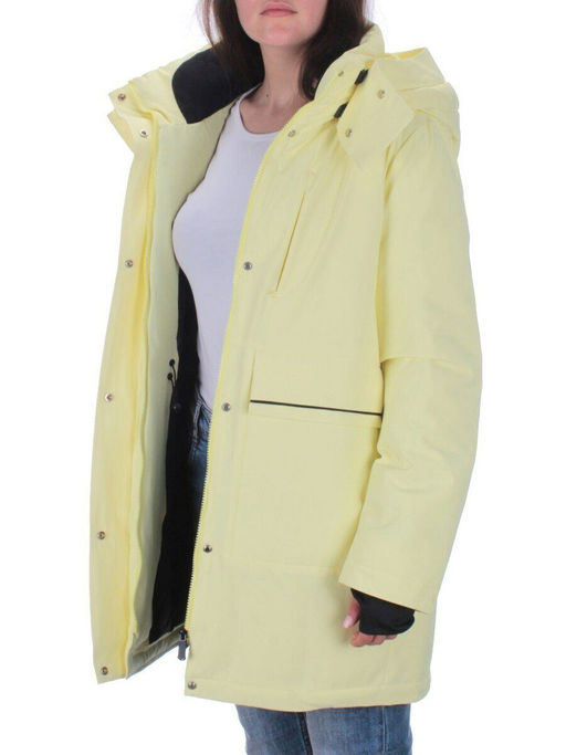 22352 YELLOW Куртка зимняя женская (200 гр. холлофайбера) - Fashion фото 9