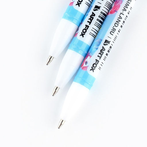 Цена за 10 шт. Ручка пластик шариковая, синяя паста, 0,5 мм Волшебства и чудес - Artfox фото 4