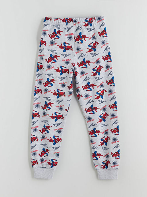 Beli Lastikli Spider-Man Bask?l? Erkek ?ocuk Pijama Alt