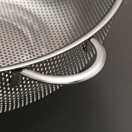 Дуршлаг «Марко», d=28 см, две ручки, нержавеющая сталь, хромированный