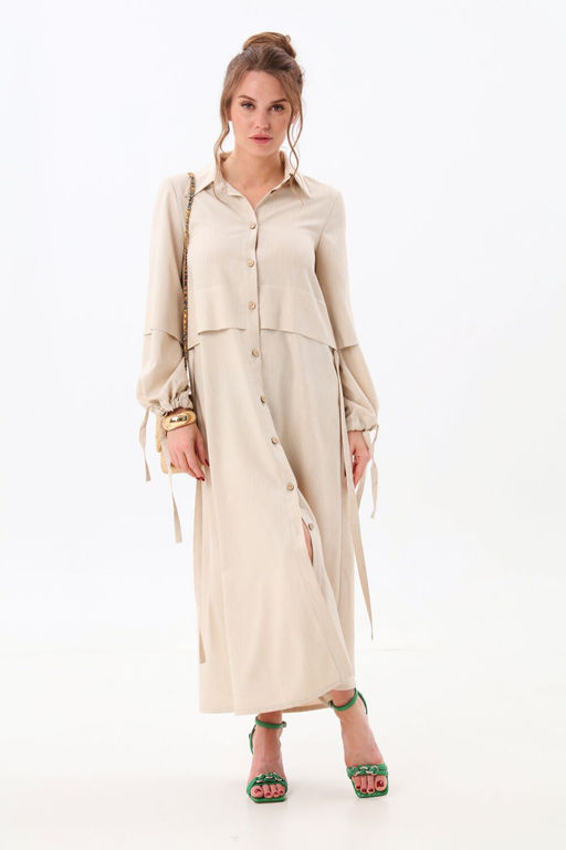 Платье NIKVA н944-6 песочный