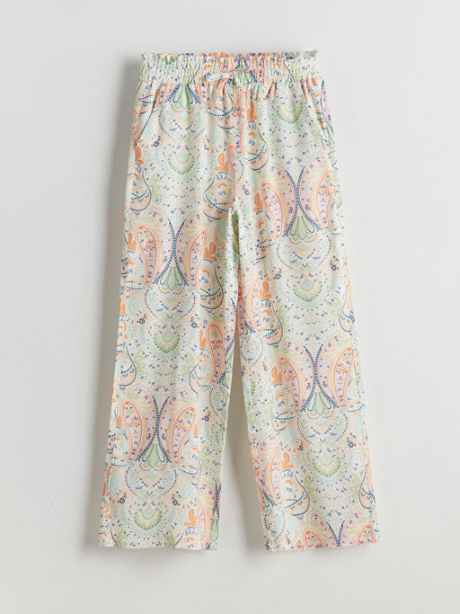 Beli Lastikli K?z ?ocuk Pantolon