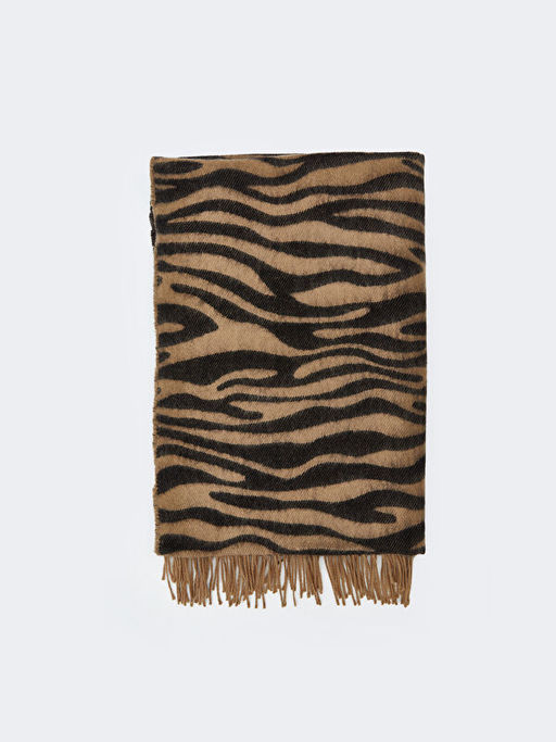 Zebra Desenli P?sk?ll? Kad?n Atk?