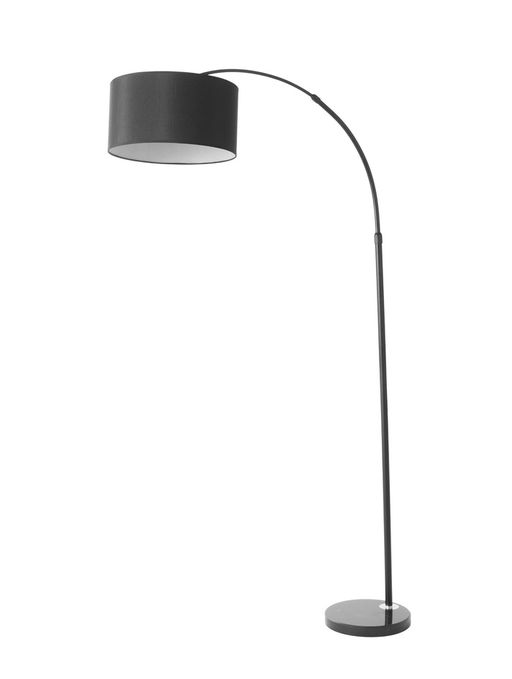 Торшер напольный "Атлант" Е27 40Вт белый подставка камень 26х55х185 см