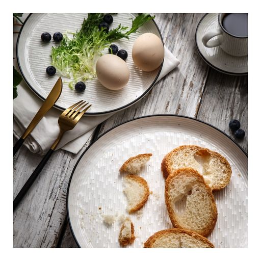 Тарелка обеденная Walmer Riverside, 21 см, цвет белый  фото 3