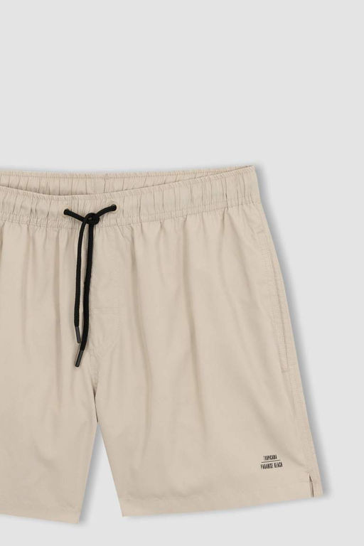 Короткие шорты для плавания на сетчатой подкладке - Defacto фото 9