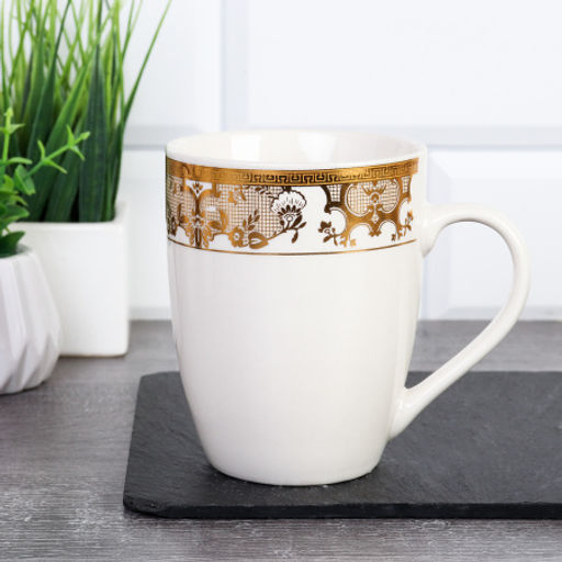 Кружка Орнамент Белая / А3 /уп 72/ микс 4 - ГалеонТрейд фото 5