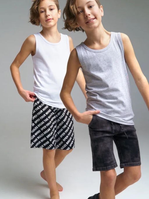 PlayToday / Майка трикотажная для мальчиков, 2 шт в комплекте  фото 2