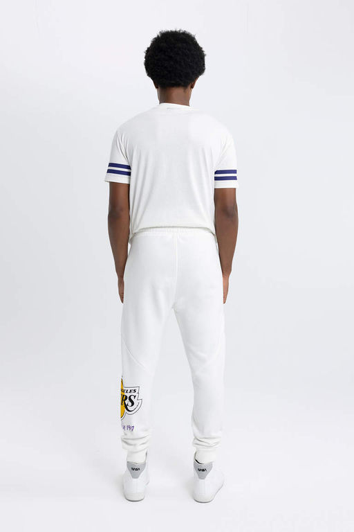 DeFactoFit Спортивные штаны стандартного кроя для джоггеров НБА Лос-Анджелес Лейкерс  фото 7