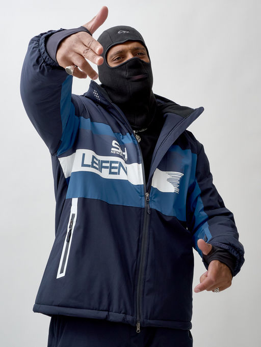 Горнолыжный костюм мужской зимний темно-синего цвета 370TS - Leifensh фото 17