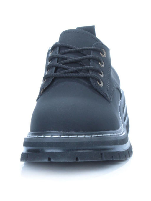 03-P8204-2 BLACK Полуботинки женские (натуральная кожа, нубук) - No name фото 11