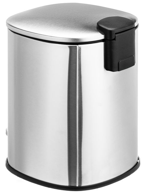 Контейнер для мусора 3 л 21,5*17*23,5 см с педалью + ведро, серебро - Elan gallery фото 13
