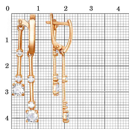 СЕРЬГИ 33813905 - Красная пресня фото 3