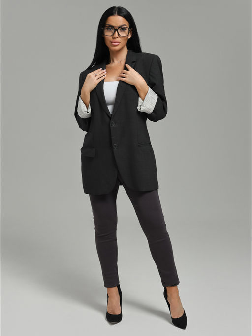 Бритни леггинсы женские (антрацит)