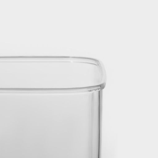 Банка для хранения с вакуумной крышкой Доляна, 1.3 л, 9.5×20 см, пластик, прозрачная