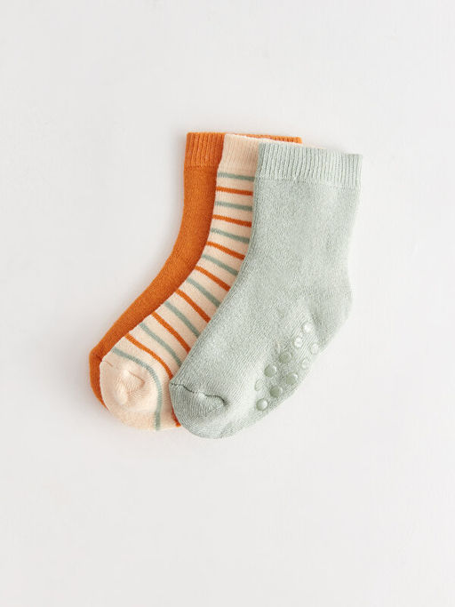 ?izgili Erkek Bebek Soket ?orap 3l? - Waikiki фото 2