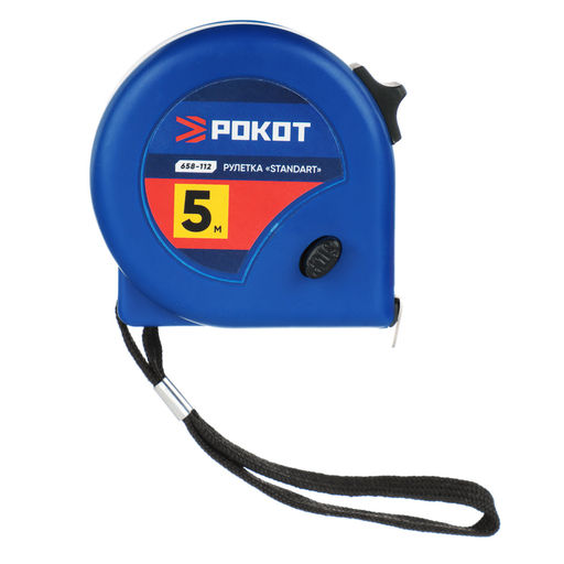 Рулетка 5мх19мм Standart "Рокот"