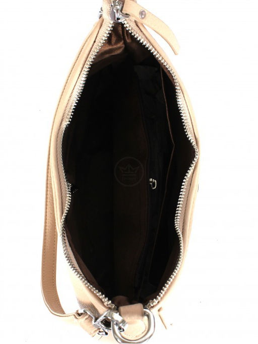 Сумка женская искусственная кожа YDR-2765, 1отд+карм/перег, плечевой ремень, бежевый SALE 264128 - Adelia фото 7