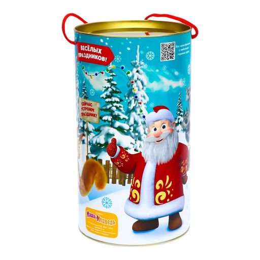 Новогодний подарочный набор Маша и Медведь, конфеты, 1000 г