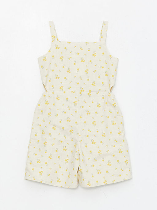 Kare Yaka ?i?ekli K?z ?ocuk Tulum - Waikiki фото 2