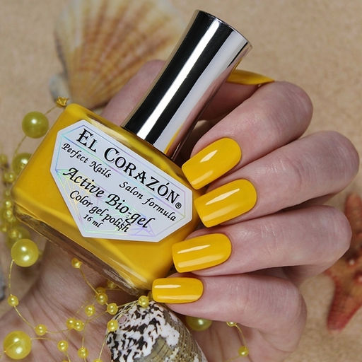El Corazon 423/ 349 active Bio-gel Cream ярко-жёлтый