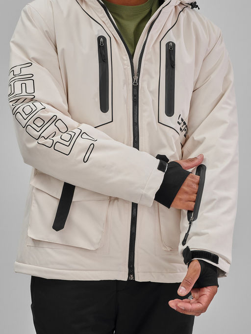 Горнолыжный костюм мужской зимний белого цвета 394Bl - Leifensh фото 18