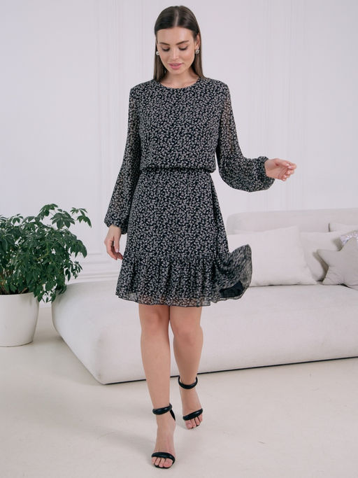 03-2685 Платье - Вишня фото 4